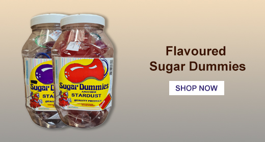 flavoured sugar dummies